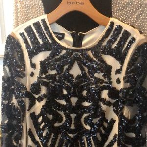 Beautiful Bebe sequenced dress